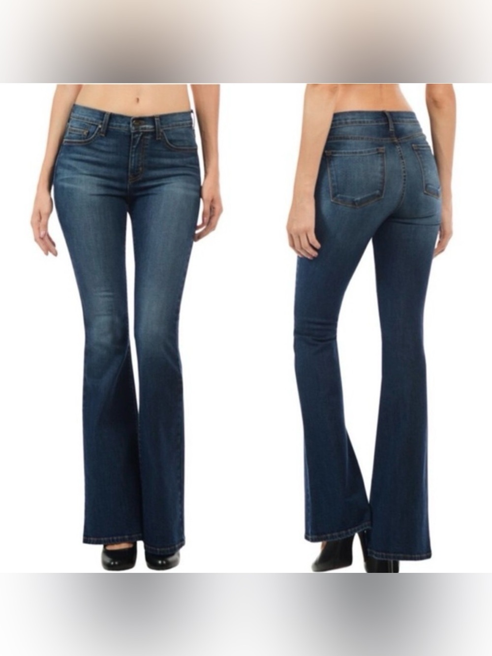 Angry Rabbit 70’s Inspired Mid Rise Flare Jeans Size 30